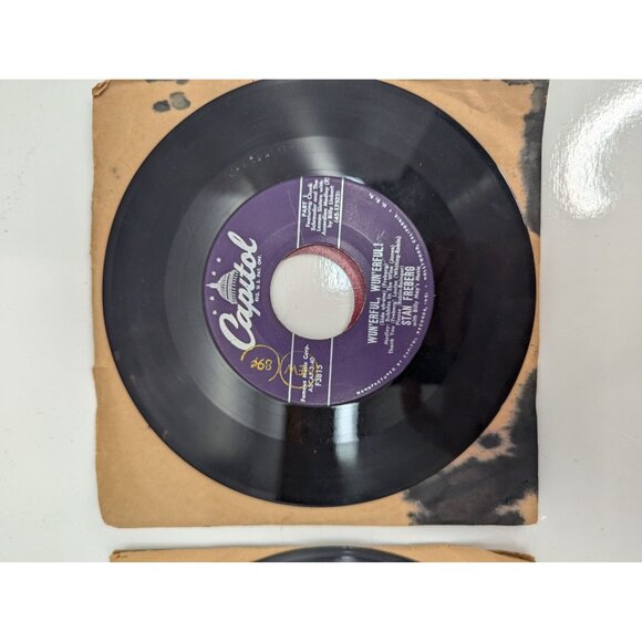 Vintage 45 RPM Vinyl Records Lot of 6 Read Description - Picture 5 of 7